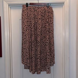 Shein Curved Hem Skirt NWOT 2X/16